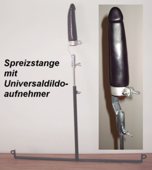 SPREIZSTANGE - Spreizstange mit Dildo-Universalaufnehmer