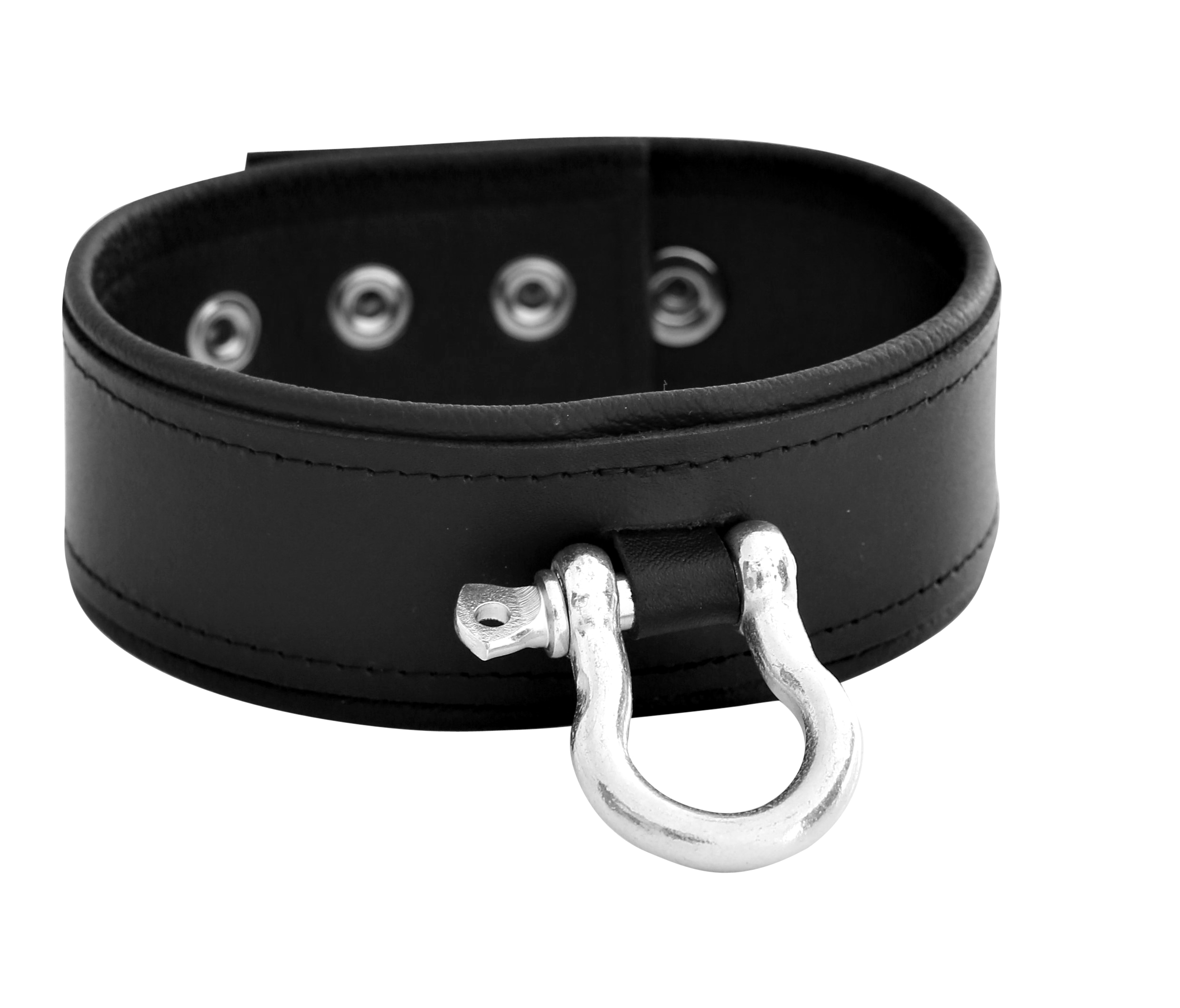 Chocker - Halsfessel "Style"- mit Druckknöpfen S-M