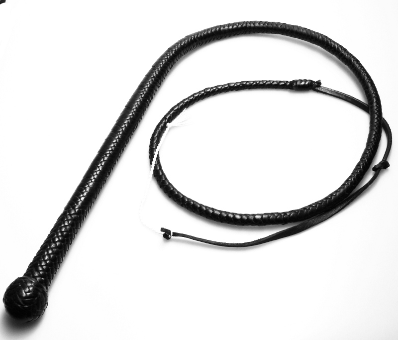 Viehpeitsche 12fach Hirschleder 180cm