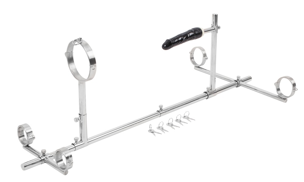 Bodenpranger mit Dildohalter Grösse S/M