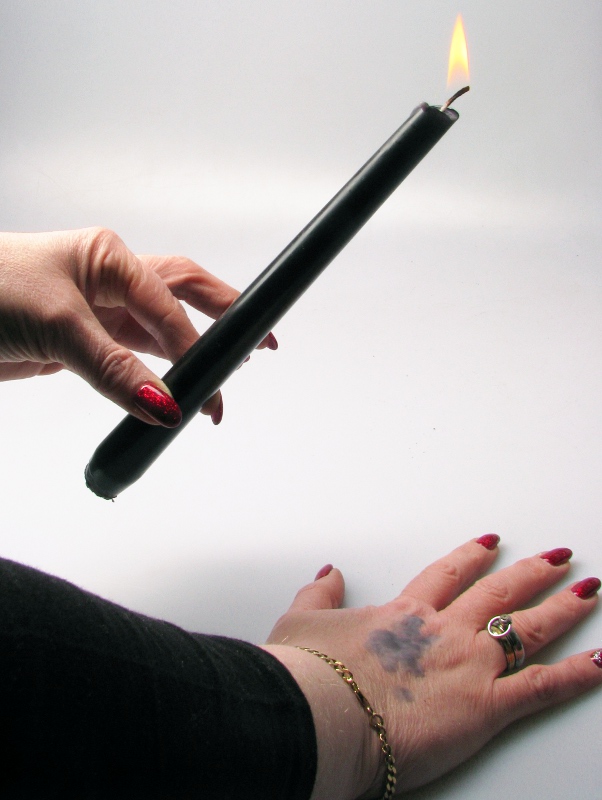 SM-Toy Kerze - schwarz 1 Stück
